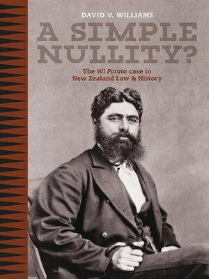 cover image of A Simple Nullity?
